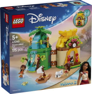 LEGO(R) DISNEY PRINCESS 43260 Zabawy Vaiany na wyspi
