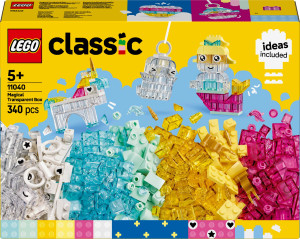 LEGO(R) CLASSIC 11040 Magiczny zestaw z przezroczyst