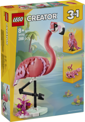 LEGO(R) CREATOR 31170 Dzikie zwierzęta: róż flaming