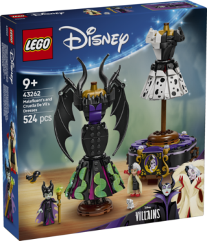 LEGO(R) DISNEY CLASSIC 43262 Suknie Diaboliny i Crue