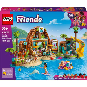LEGO(R) FRIENDS 42673 Rodzinne wakacje na plaży