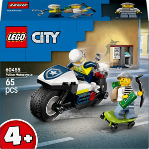 LEGO(R) CITY 60455 Pościg na motocyklu policyjnym