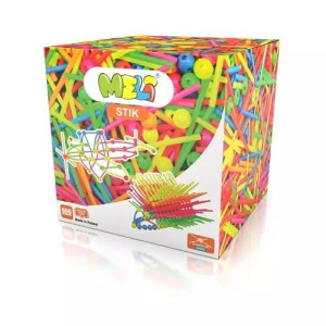 Klocki Meli Stik Neon 600szt