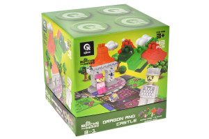 Klocki konstrukcyjne Blocks&Steps Smok i zamek
