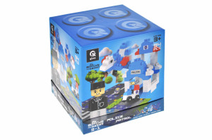 Klocki konstrukcyjne Blocks&Steps Policyjny...