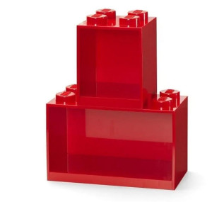 LEGO(R) zestaw półek czerwony
