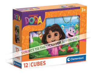 Klocki 12el Dora