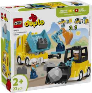 LEGO(R) DUPLO 10475 Maszyny budowlane 3w1