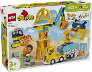 LEGO(R) DUPLO 10476 Plac budowy z pojazdami 3w1