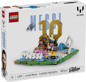 LEGO EDITION Lionel Messi piłkarskie momenty 43011
