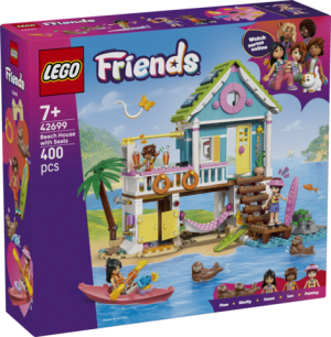 LEGO(R) FRIENDS 42699 Domek na plaży z fokami
