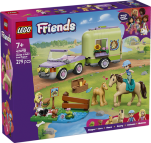 LEGO(R) FRIENDS 42695 Przyczepa z koniem...