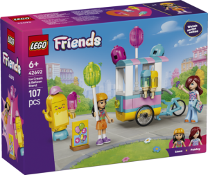LEGO(R) FRIENDS 42692 Stoisko z lodami i balonami