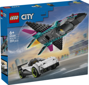 LEGO(R) CITY 60489 Odrzutowiec kontra samochód