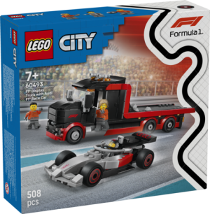LEGO(R) CITY 60493 Ciężarówka F1 z bolidem Audi F1