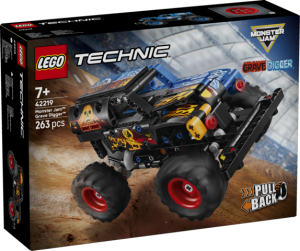 LEGO(R) TECHNIC 42219 Monster Jam Grave Digger Ogień
