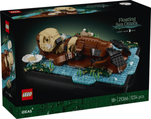 LEGO Ideas Pływające Wydry 21366