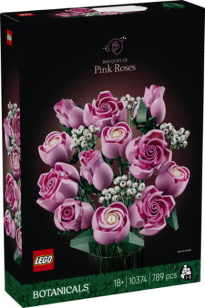LEGO(R) BOTANICALS 10374 Bukiet różowych róż