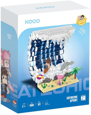 Klocki Surfowanie 1471el