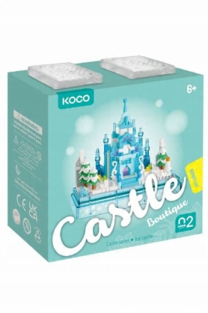 Klocki Niebieski Zamek 381el