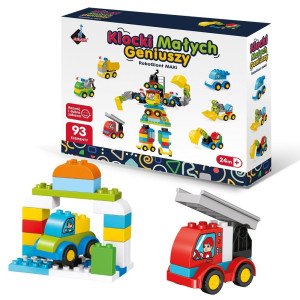 Klocki małych geniuszy robot maxi 93el