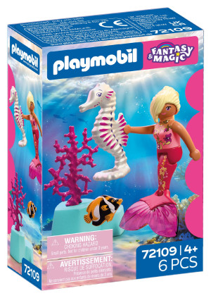 Playmobil Syrenka z konikiem morskim 72109