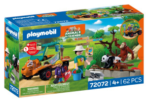 Playmobil Zoo Opiekun zwierząt z pojazdem 72072