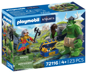 Playmobil Troll ze skarbem rycerzy herbu Lew 72116