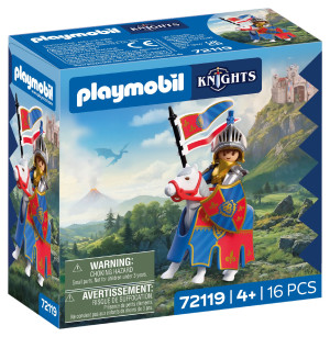 Playmobil Przywódca rycerzy herbu Lew 72119