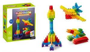 Klocki konstrukcyjne BulletBlocks 100 elementów