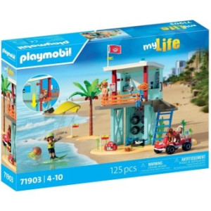 Playmobil Wieża ratownicza i plażowy samochód buggy 71903