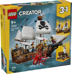 LEGO Creator 3w1 legendarny Statek Piracki 31387