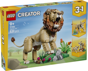 LEGO Creator 3w1 Dzikie Zwierzęta dumny Lew 31386