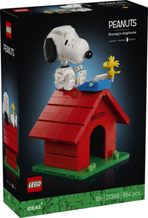 LEGO Ideas Fistaszki Buda Snoopy’ego 21368