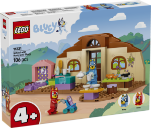 LEGO Bluey szkoła z Ryżykiem i Blue 11221
