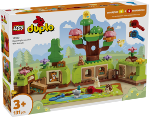 LEGO Duplo Town Las Odkrywców z dzikimi zwierzętami 10480