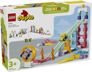 LEGO Duplo Town Kreatywne rampy 3w1 z pojazdami 10478