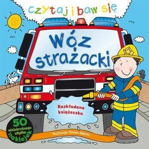 Czytaj i baw się Wóz strażacki Rozkładana książeczka