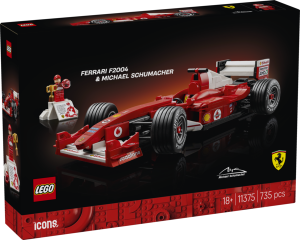 LEGO Icons Ferrari F2004 i Michael Schumacher  11375