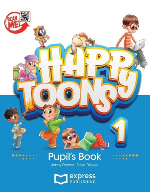 Happy Toons 1 edycja międzyna. PB + DigiBook (kod)