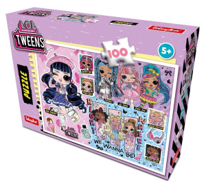 Puzzle 100 L.O.L. Surprise! Tweens Collection