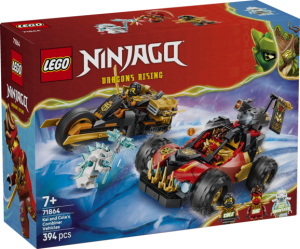 LEGO Ninjago wielofunkcyjne pojazdy Kaia i Cole’a 71864