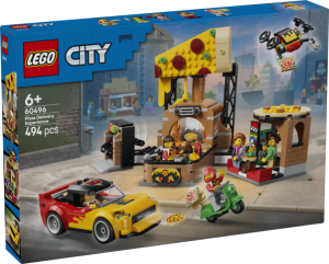 LEGO City Dostawa Pizzy z pojazdami 60496