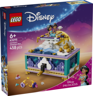 LEGO Disney Princess Szkatułka na biżuterię Dżasminy 43295