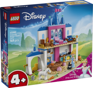 LEGO Disney Princess Zamek Kopciuszka i jej zwierzęcych przyjaciół 43283