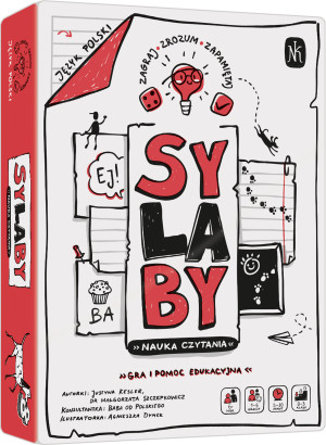 Gra SY-LA-BY Nauka czytania Zzz: zagraj-zrozum-zapamiętaj