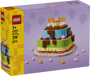 LEGO Iconic Tort na przyjęcie urodzinowe 40815