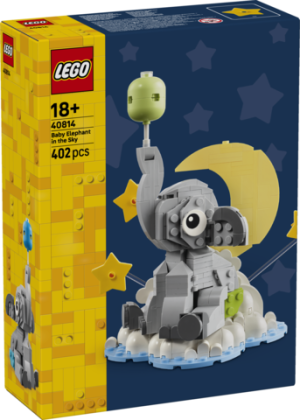 LEGO Iconic Słoniątko na niebie 40814