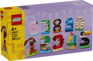 LEGO Iconic Urodzinowe cyferki 40807