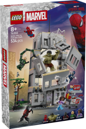 LEGO Super Heroes Epickie starcie Spider-Man kontra Hulk 76350